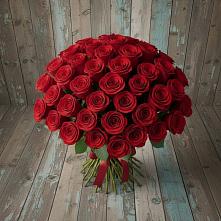 Букет 55 Красных роз Фридом #REPLACE_PRED# Камбулате