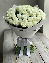 Букет 35 Белых роз в Камбулате