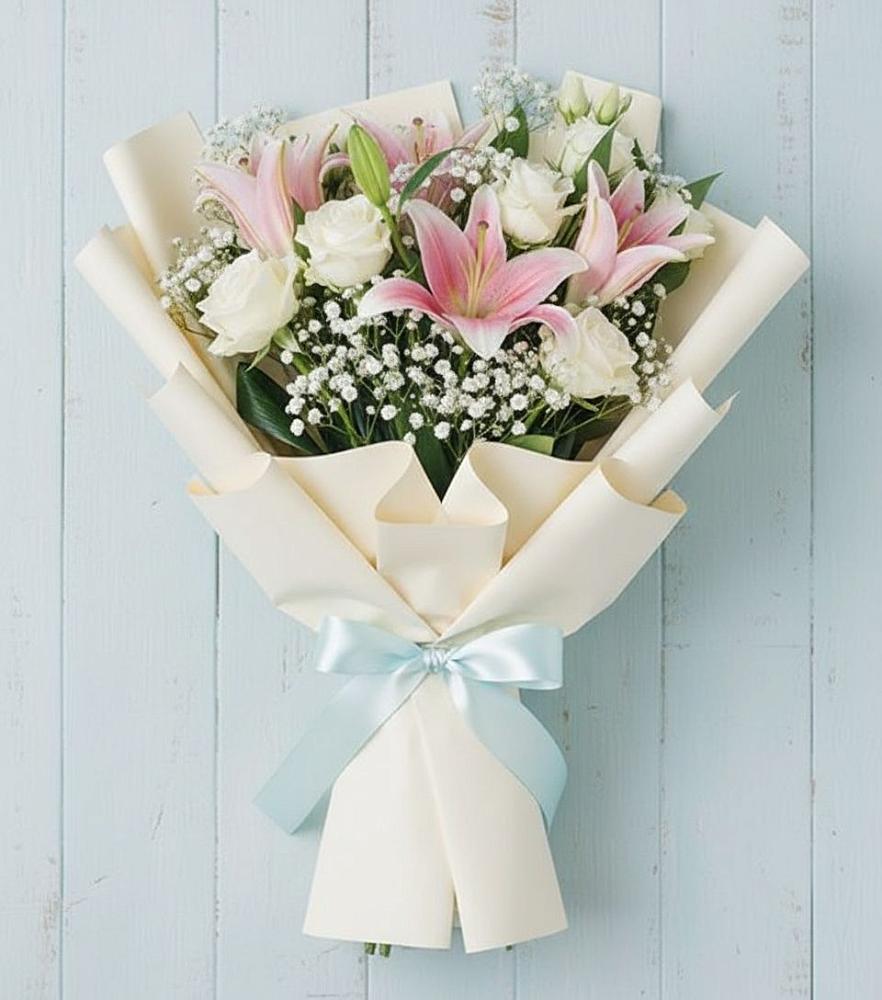 Букет цветов из: Лилии в Камбулате