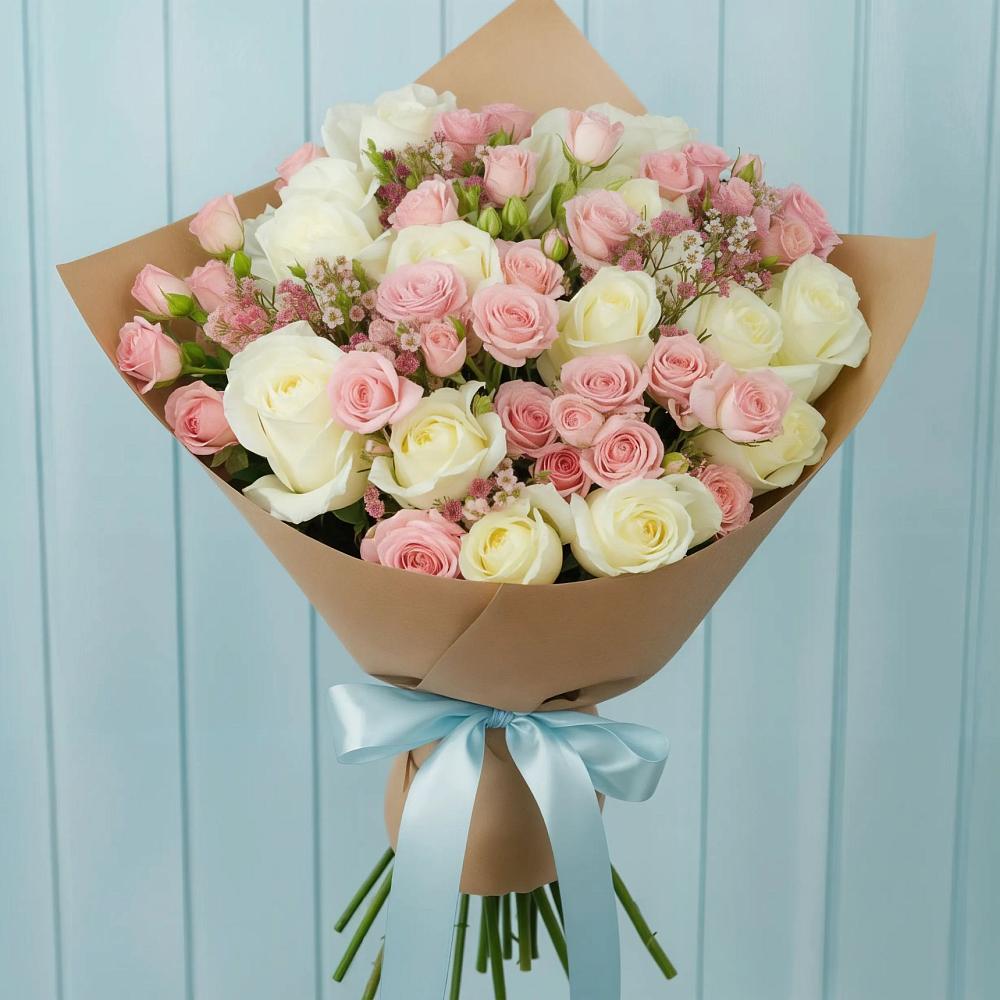 Букет цветов из: Розы в Камбулате