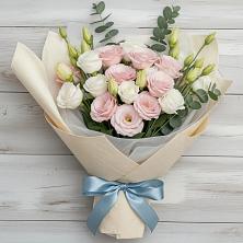 Букет цветов из:  Лизиантусы в Камбулате