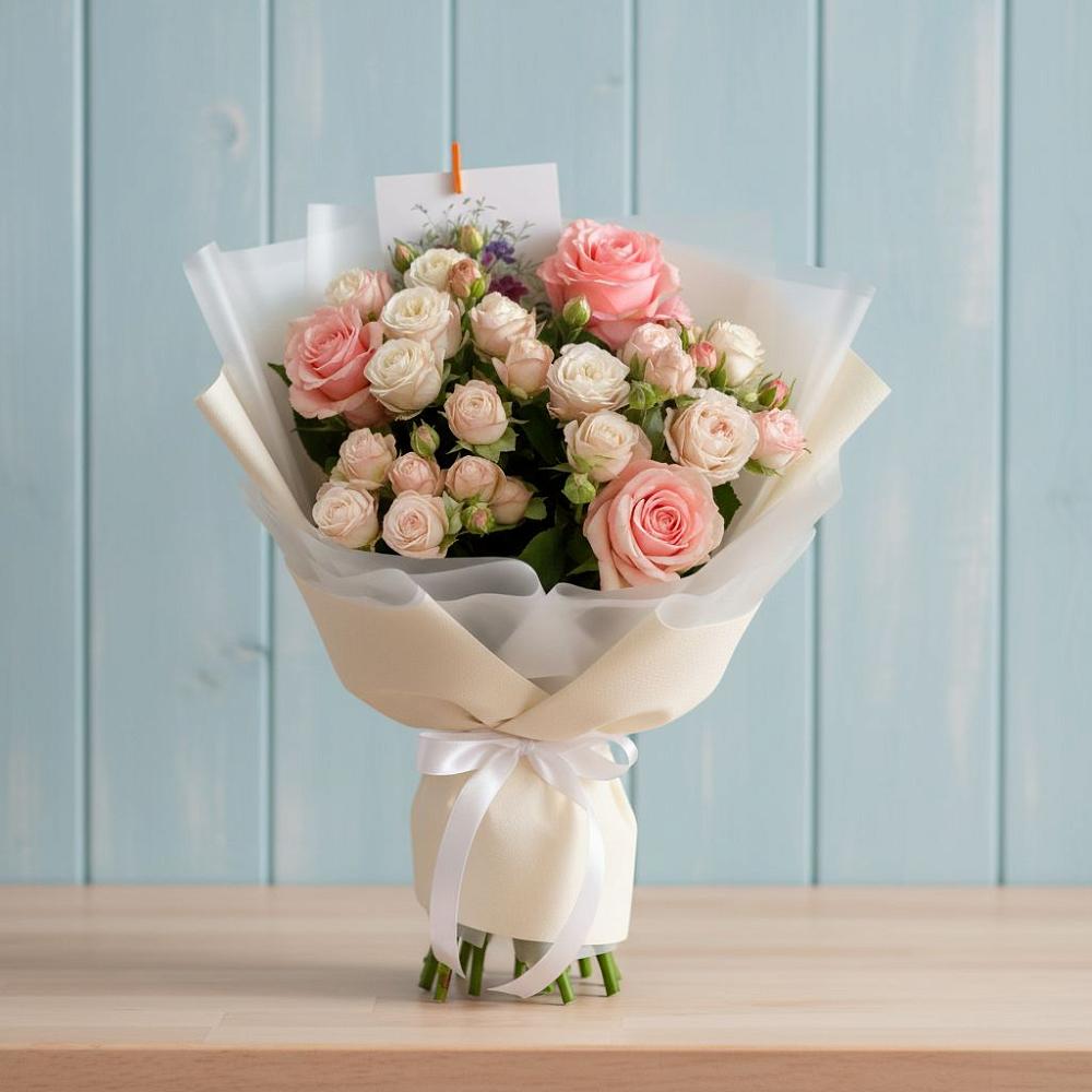 Букет цветов из: Розы в Камбулате