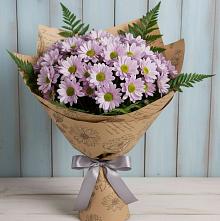 Букет цветов из:  Хризантемы #REPLACE_PRED# Камбулате