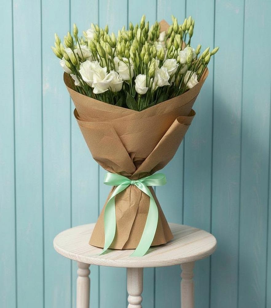 Букет цветов из: Лизиантусы в Камбулате