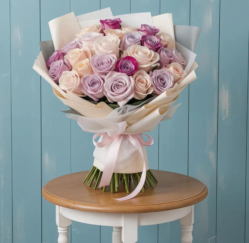 Букет цветов из: Розы в Камбулате