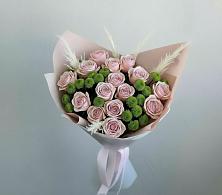 Букет цветов из:  Розы и Хризантемы в Камбулате